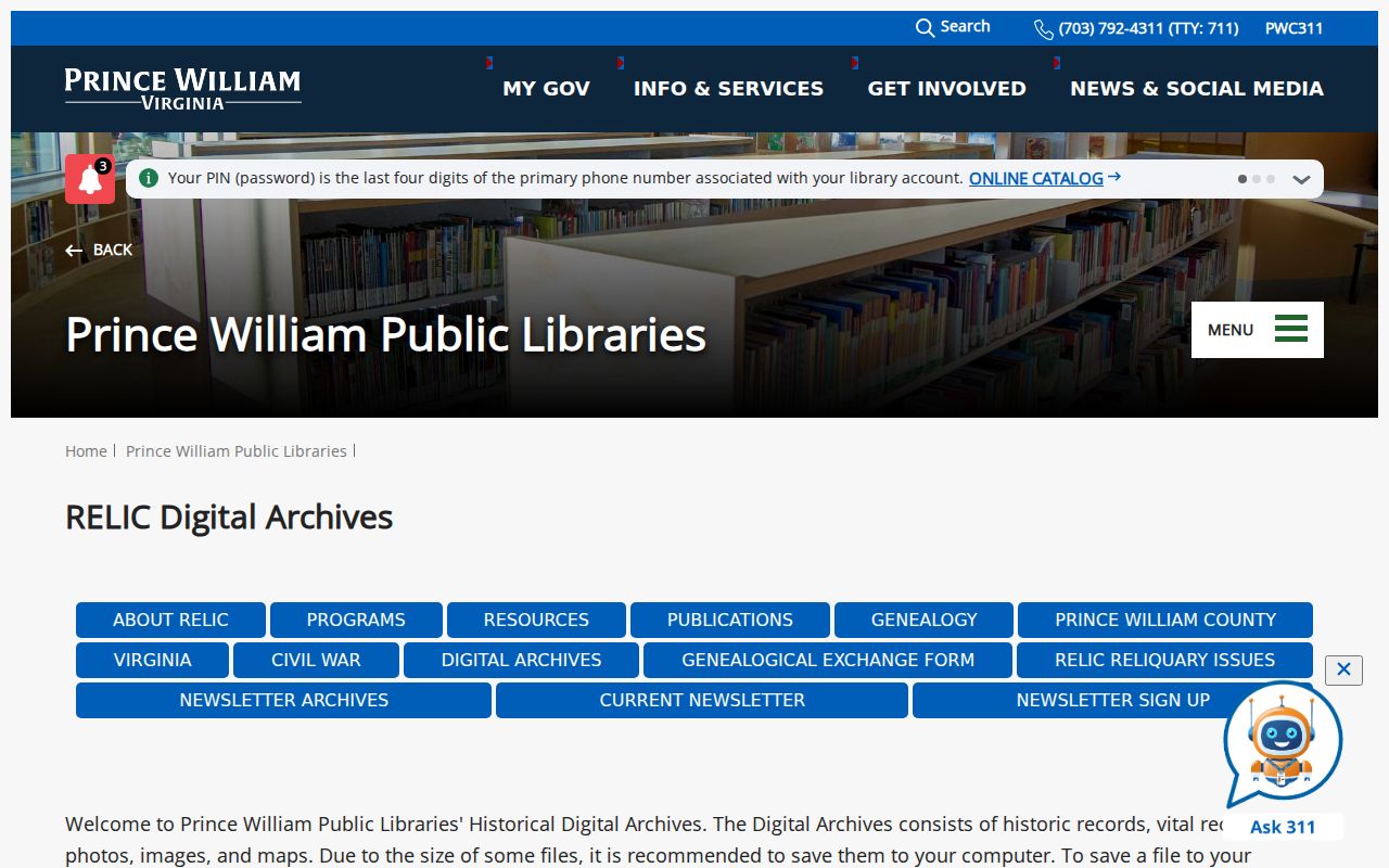 Leesylvania city directory companion records in RELIC Digital Archives